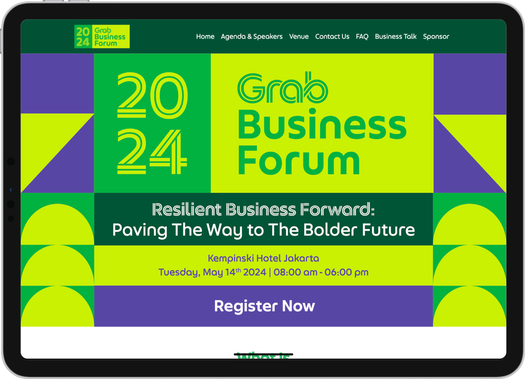 Grab Business Forum