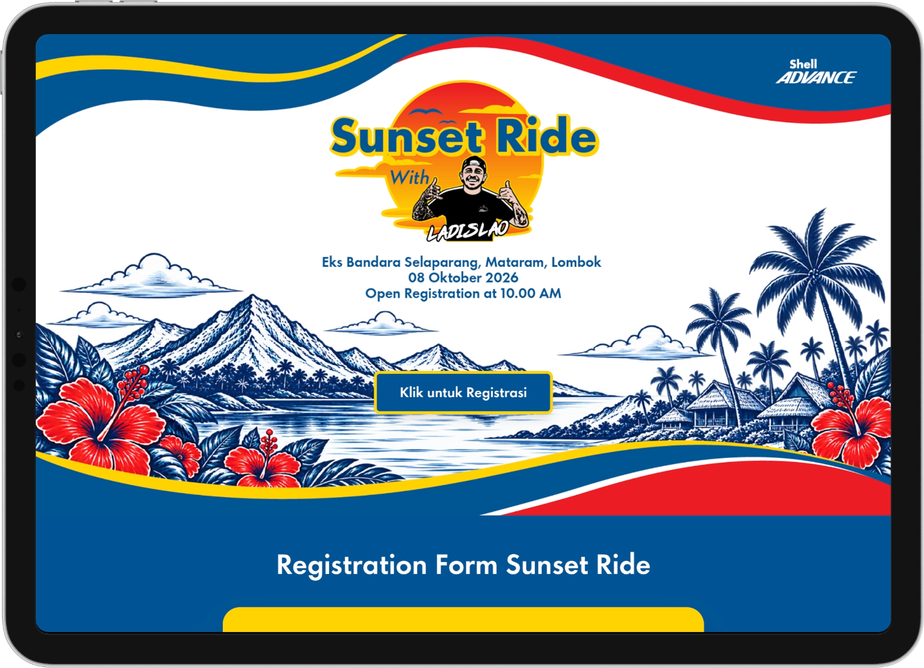 Sunset Ride Lombok